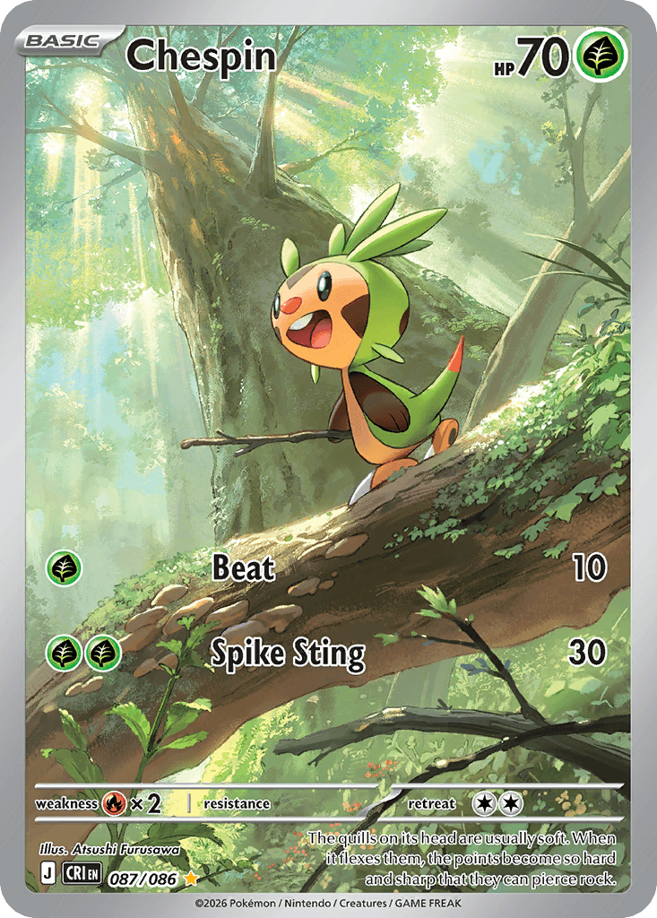 Chespin — Chaos Rising #87