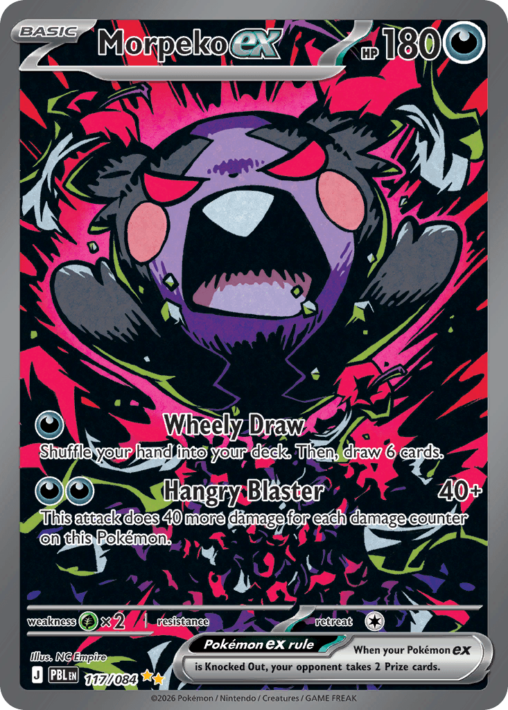 Morpeko ex — Pitch Black #117