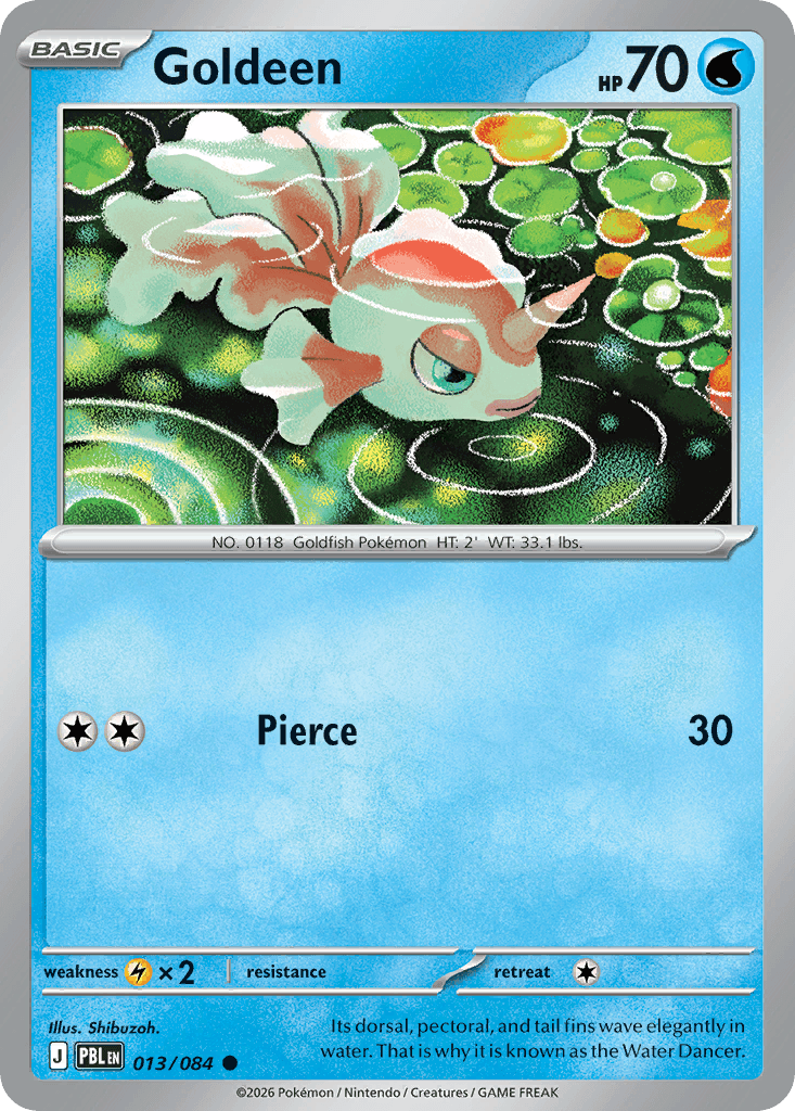 Goldeen — Pitch Black #13