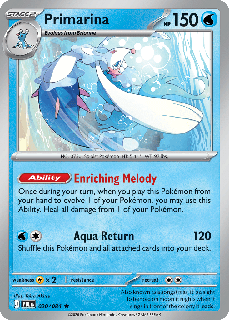 Primarina — Pitch Black #20