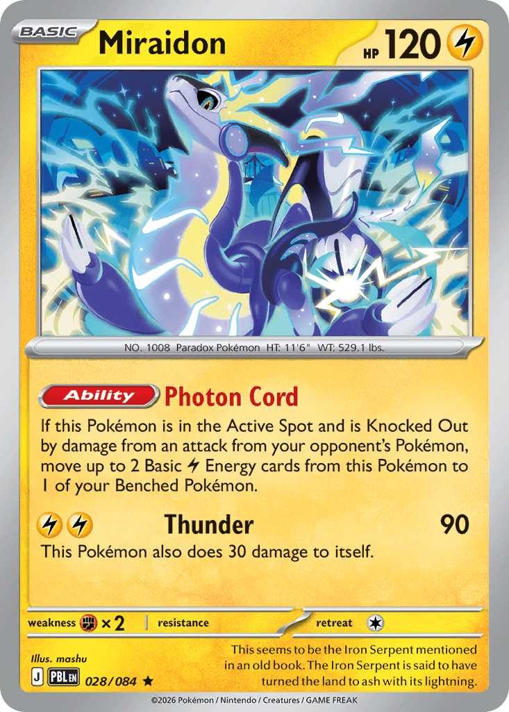 Miraidon — Pitch Black #28