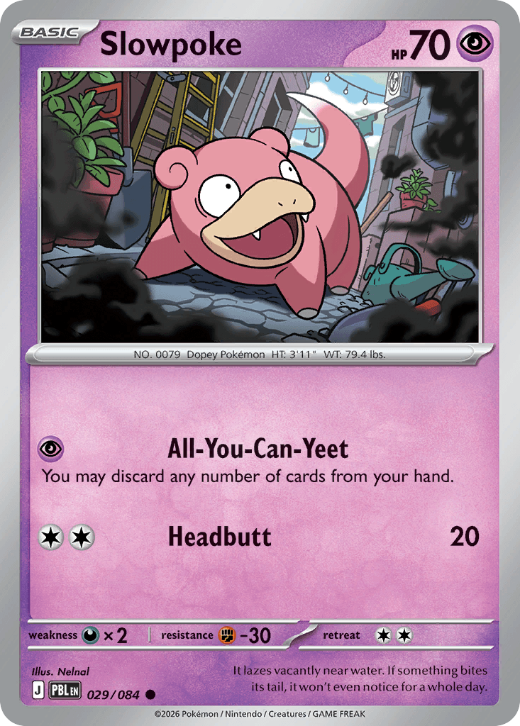 Slowpoke — Pitch Black #29