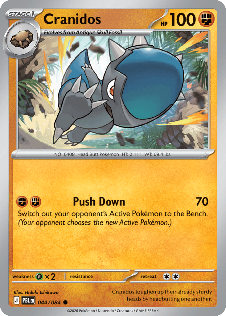 Cranidos — Pitch Black #44