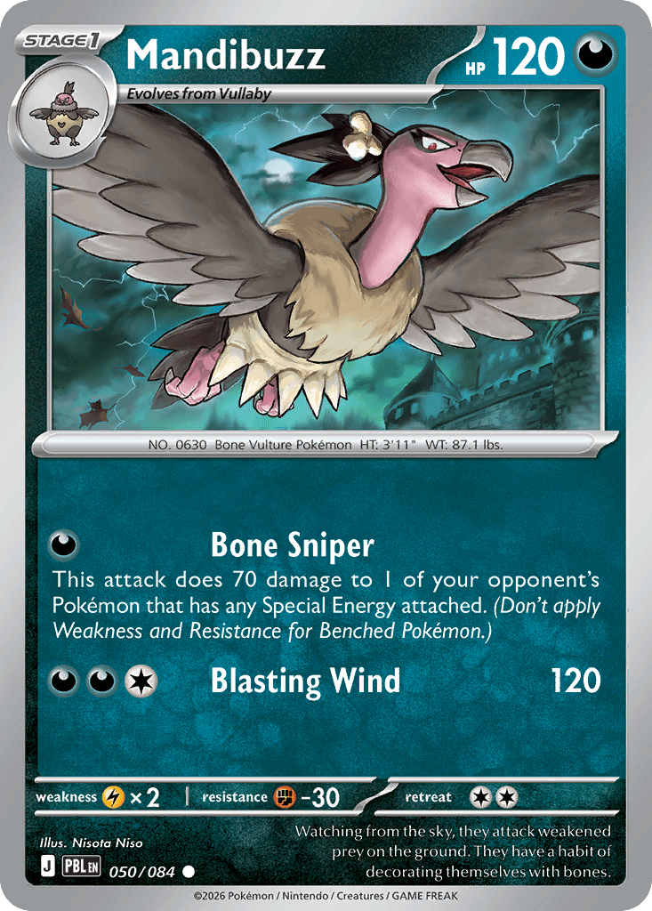 Mandibuzz — Pitch Black #50