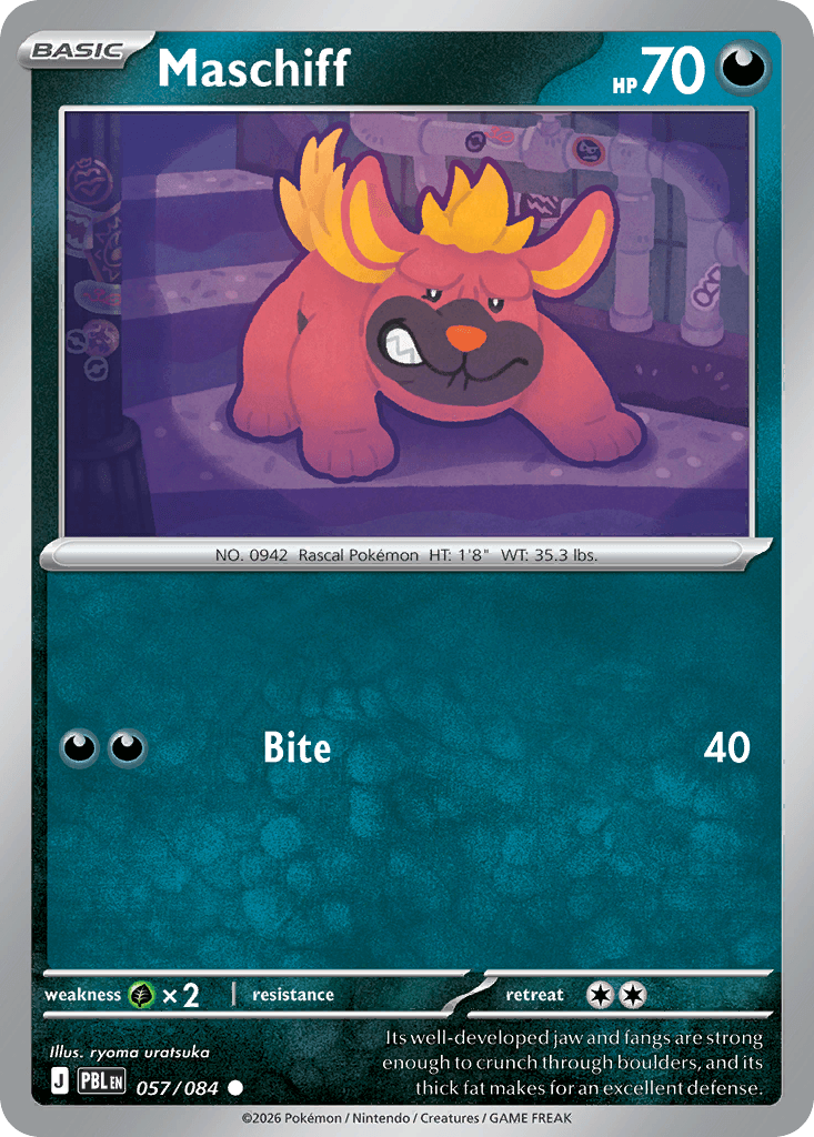 Maschiff — Pitch Black #57