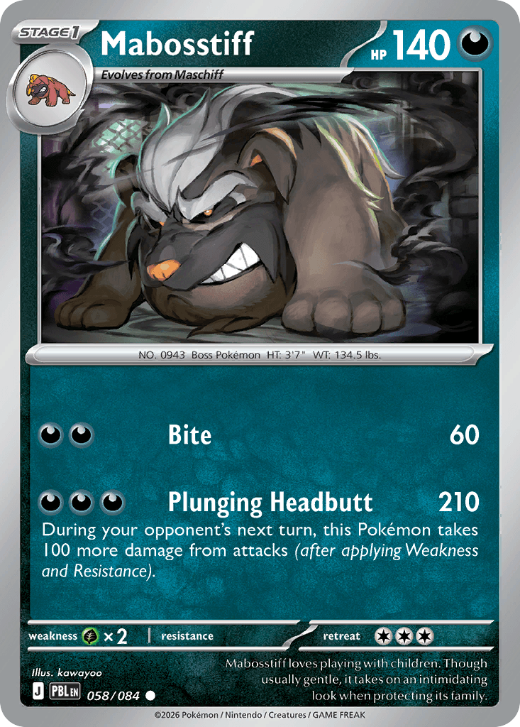 Mabosstiff — Pitch Black #58
