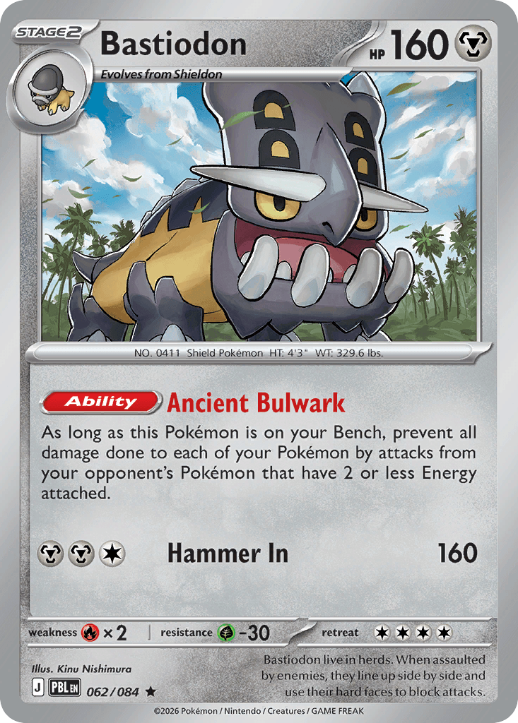 Bastiodon — Pitch Black #62