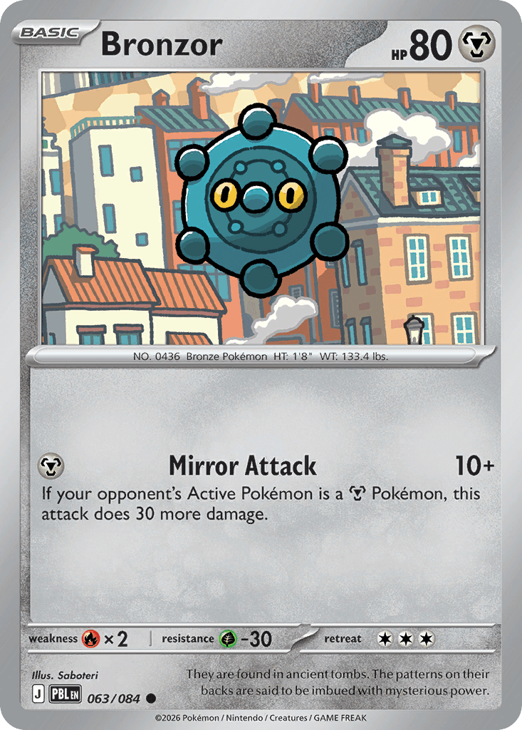Bronzor — Pitch Black #63