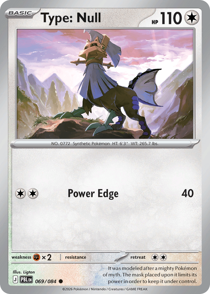 Type: Null — Pitch Black #69