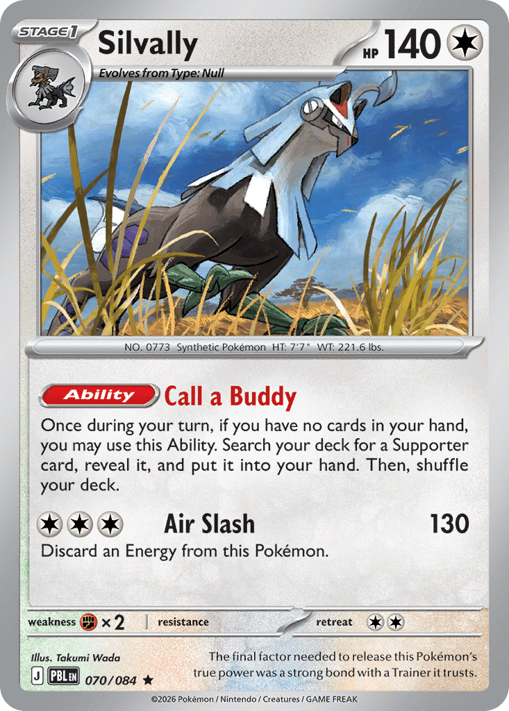 Silvally — Pitch Black #70