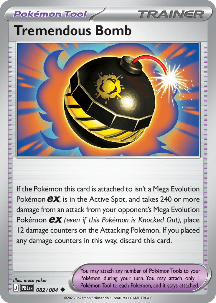 Tremendous Bomb — Pitch Black #82