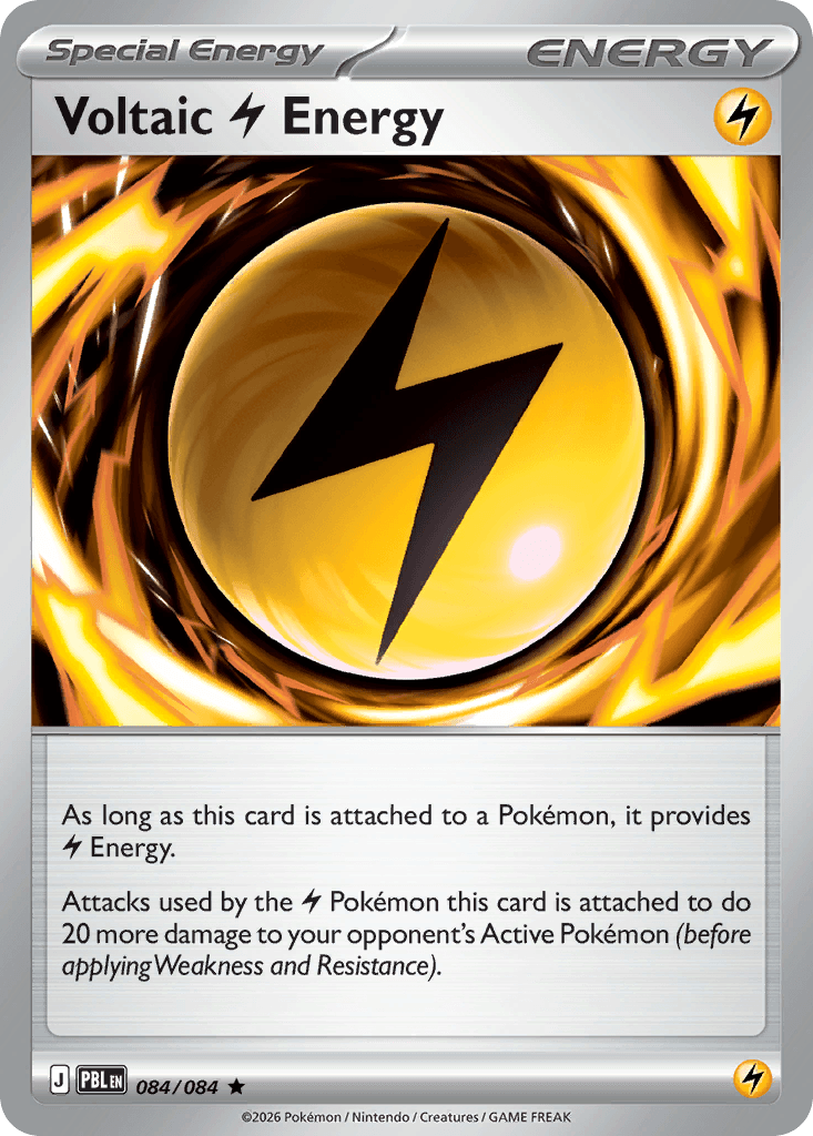 Voltaic Lightning Energy — Pitch Black #84