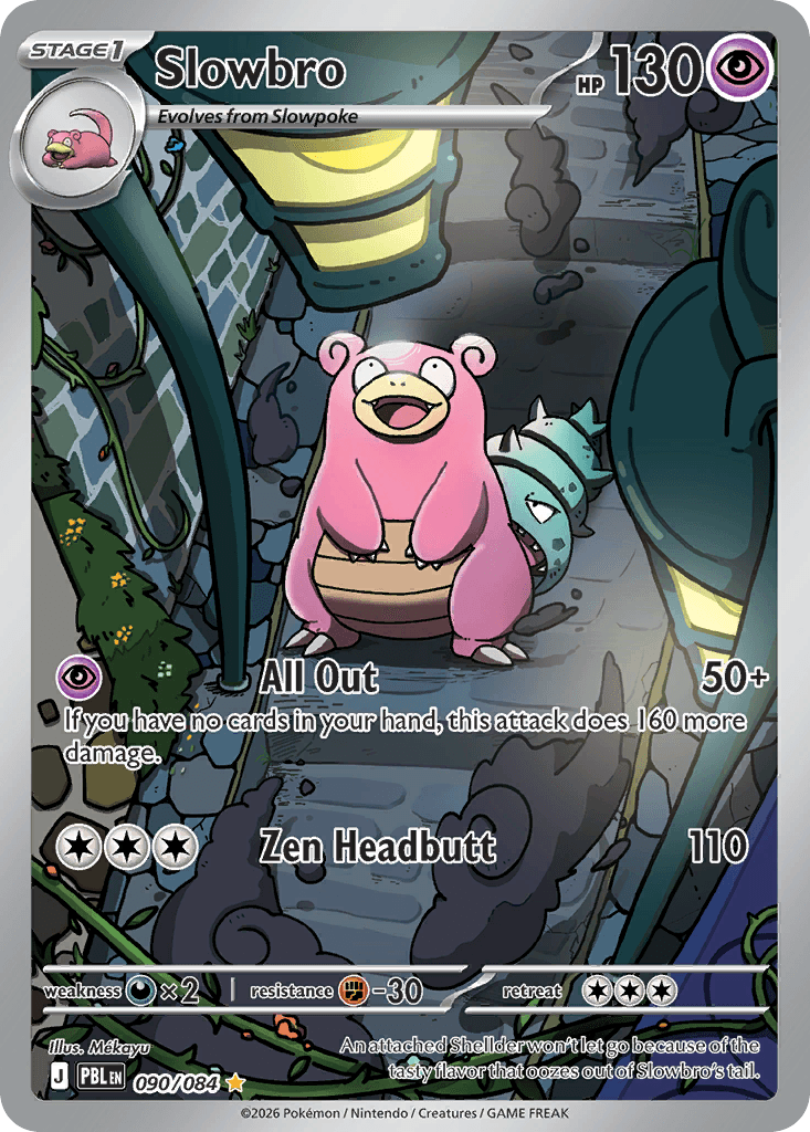 Slowbro — Pitch Black #90