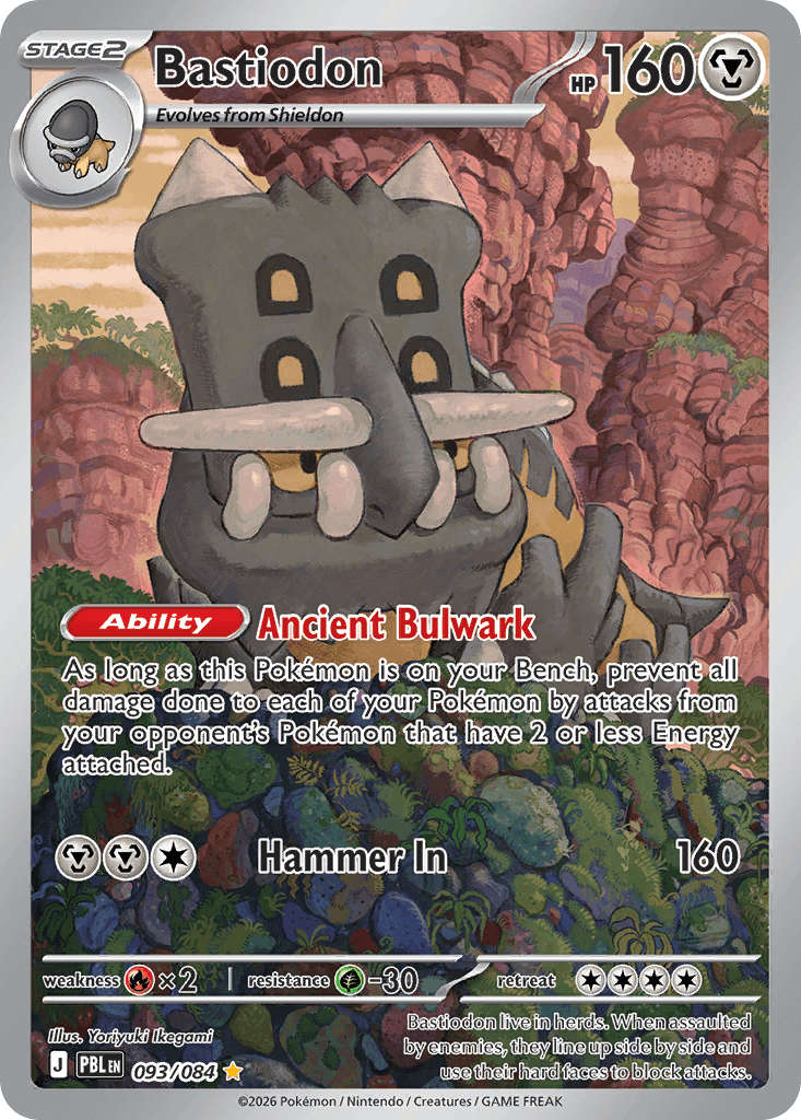 Bastiodon — Pitch Black #93