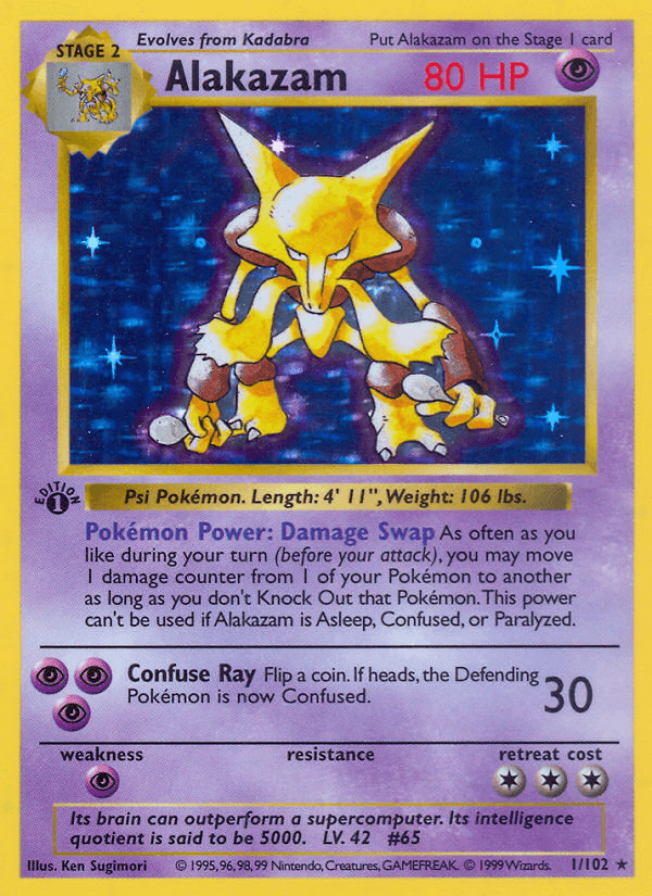 Alakazam — Base #1