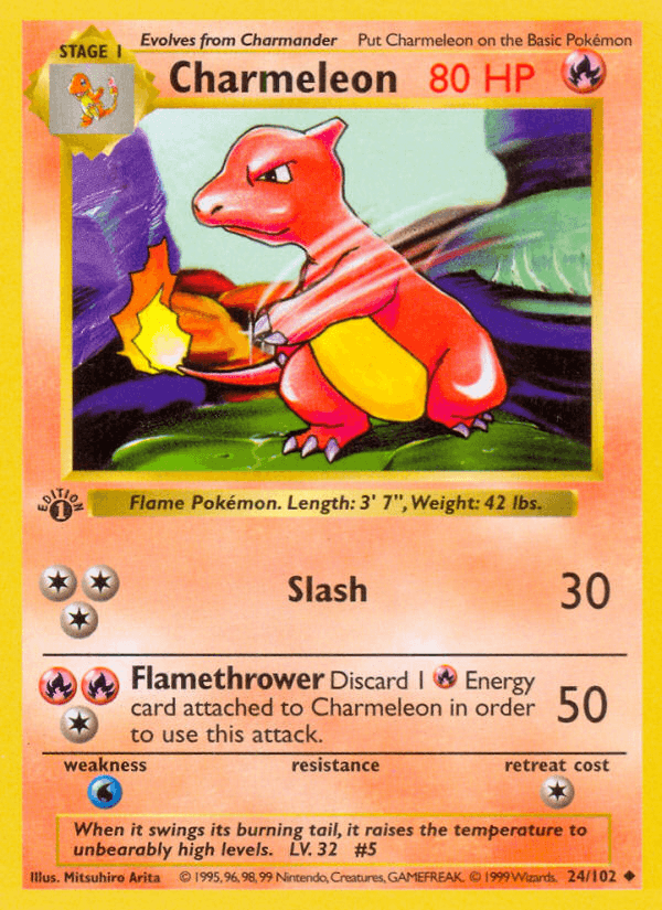 Charmeleon — Base #24