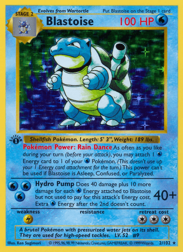 Blastoise — Base #2