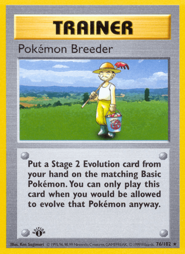 Pokémon Breeder — Base #76