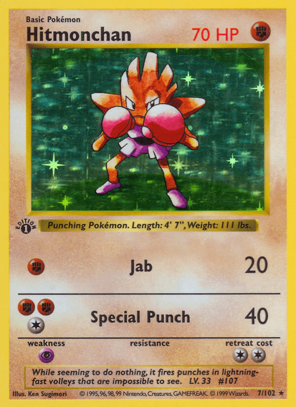 Hitmonchan — Base #7
