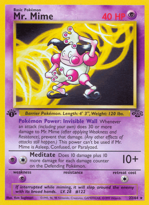 Mr. Mime — Jungle #22