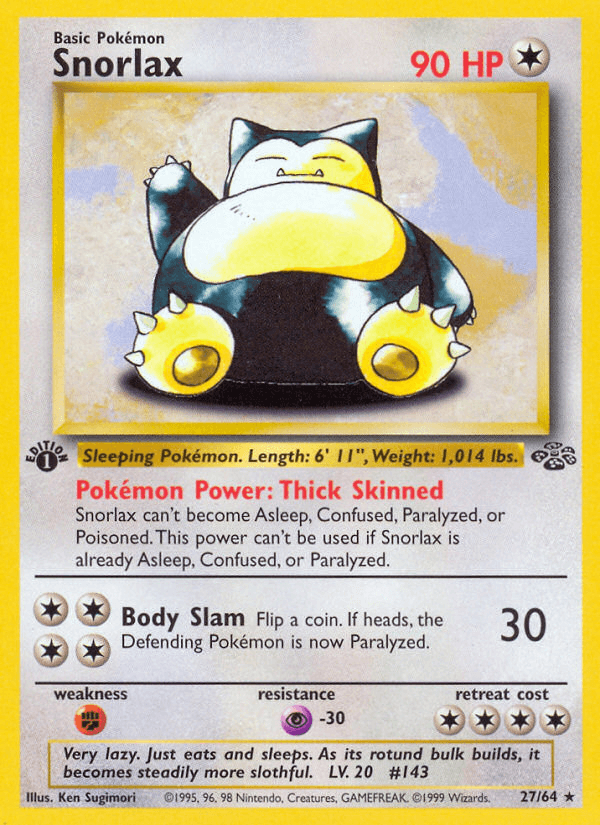 Snorlax — Jungle #27