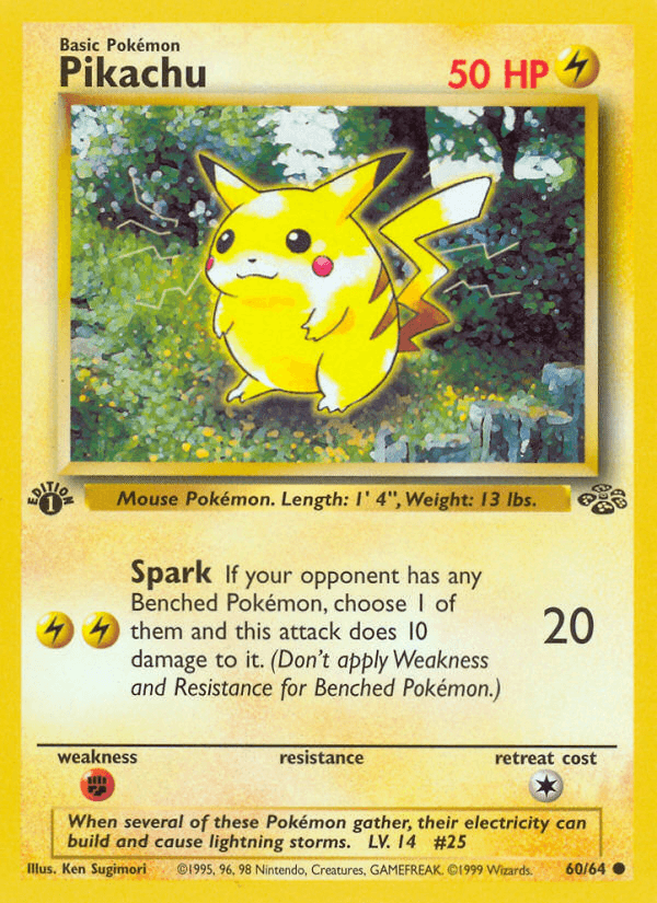 Pikachu — Jungle #60
