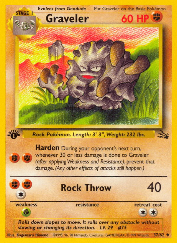 Graveler — Fossil #37