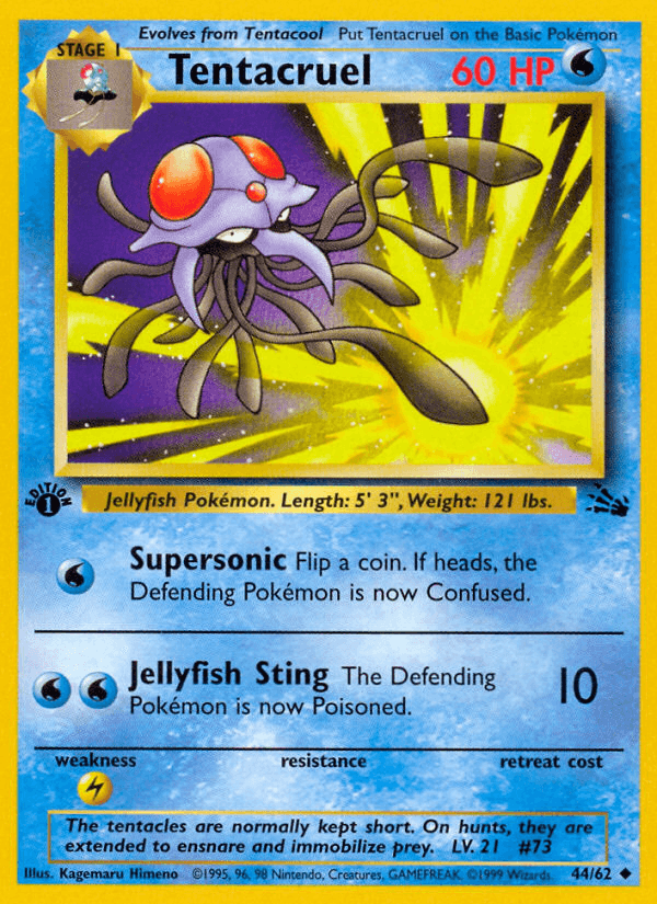 Tentacruel — Fossil #44