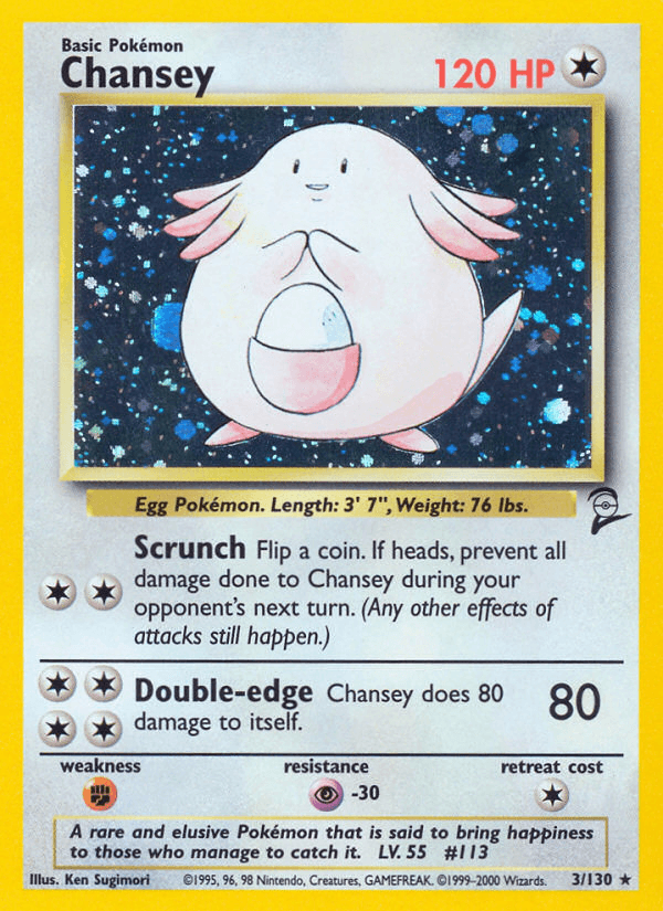 Chansey — Base Set 2 #3