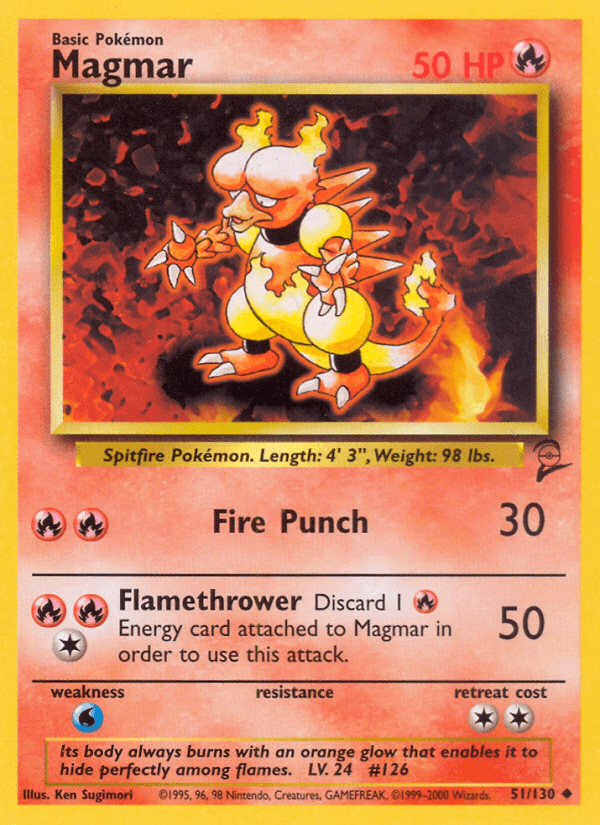 Magmar — Base Set 2 #51