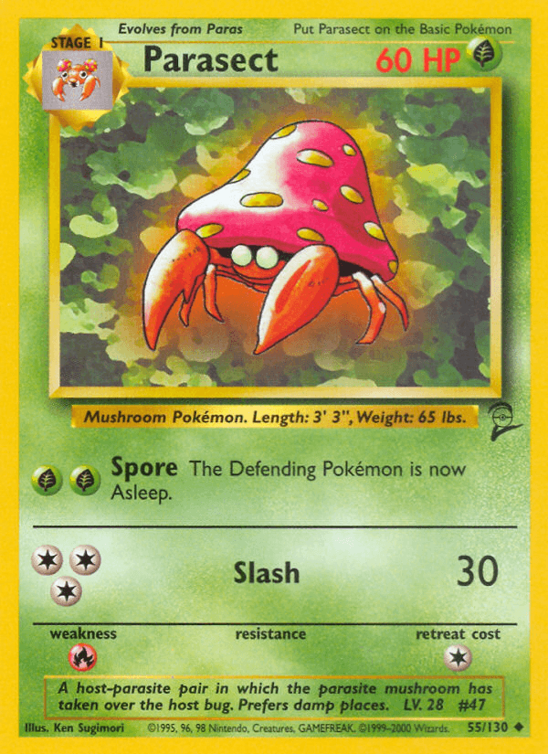 Parasect — Base Set 2 #55
