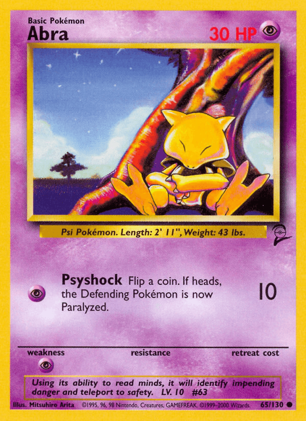 Abra — Base Set 2 #65
