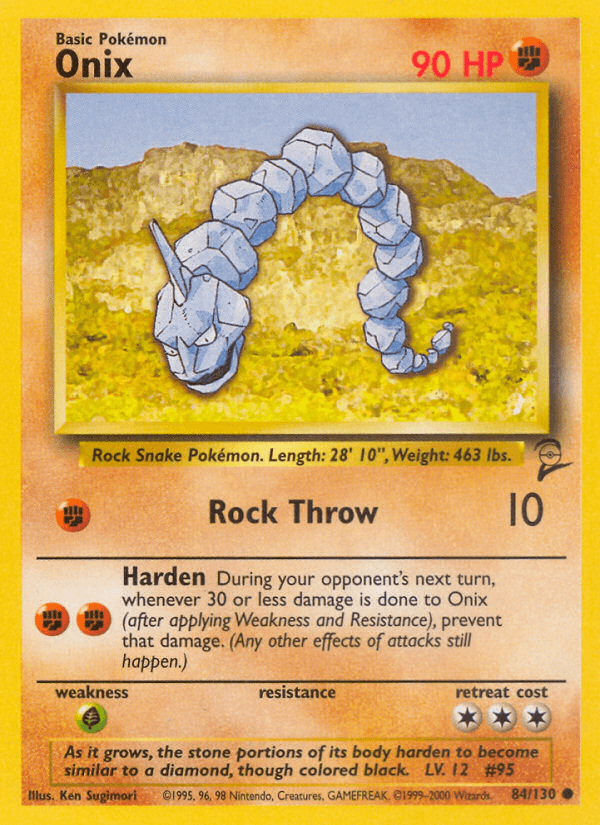 Onix — Base Set 2 #84