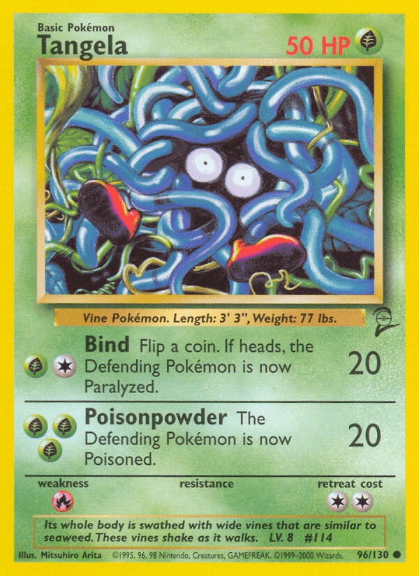 Tangela — Base Set 2 #96