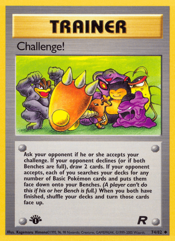 Challenge! — Team Rocket #74