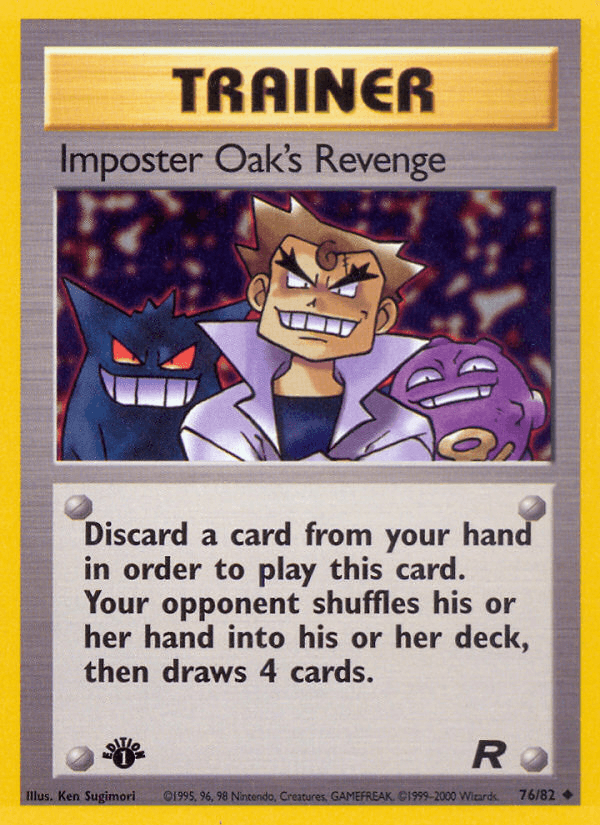 Imposter Oak's Revenge — Team Rocket #76