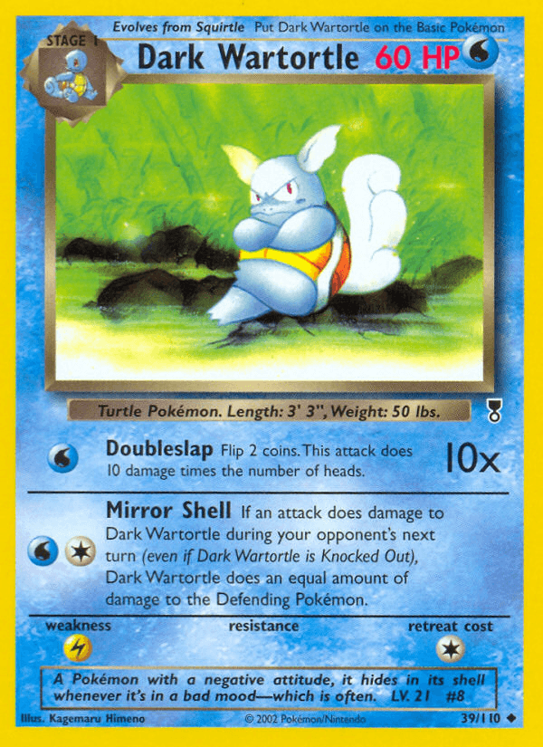 Dark Wartortle — Legendary Collection #39