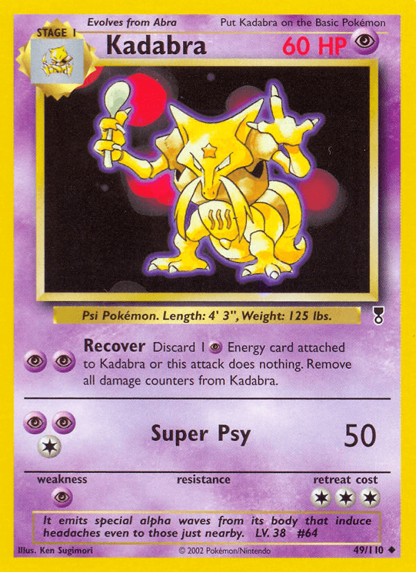 Kadabra — Legendary Collection #49