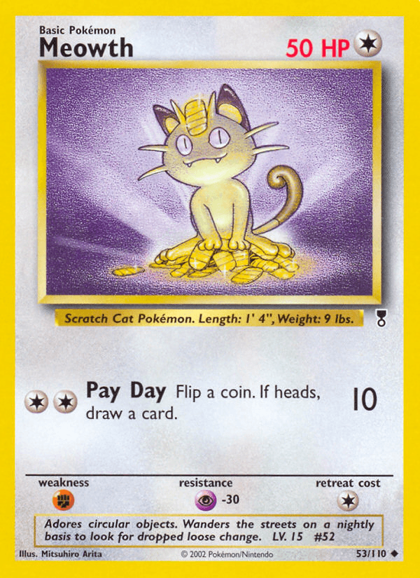 Meowth — Legendary Collection #53