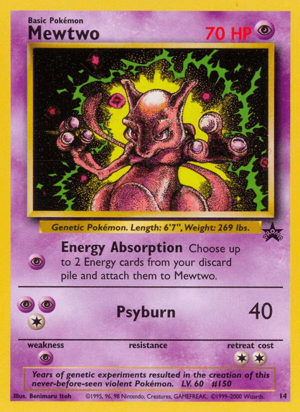 Mewtwo — Wizards Black Star Promos #14