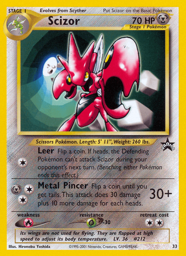 Scizor — Wizards Black Star Promos #33