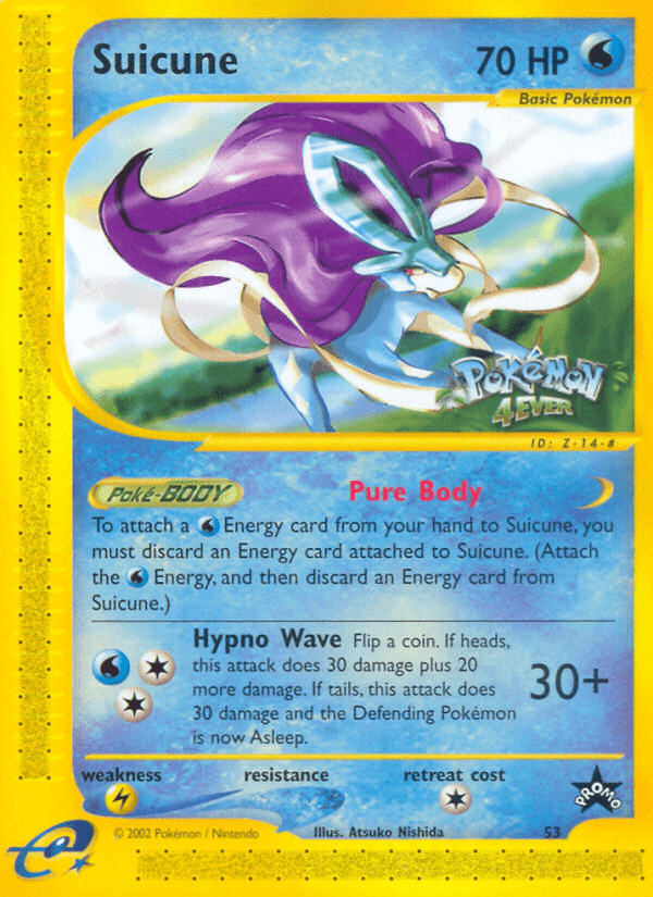 Suicune — Wizards Black Star Promos #53