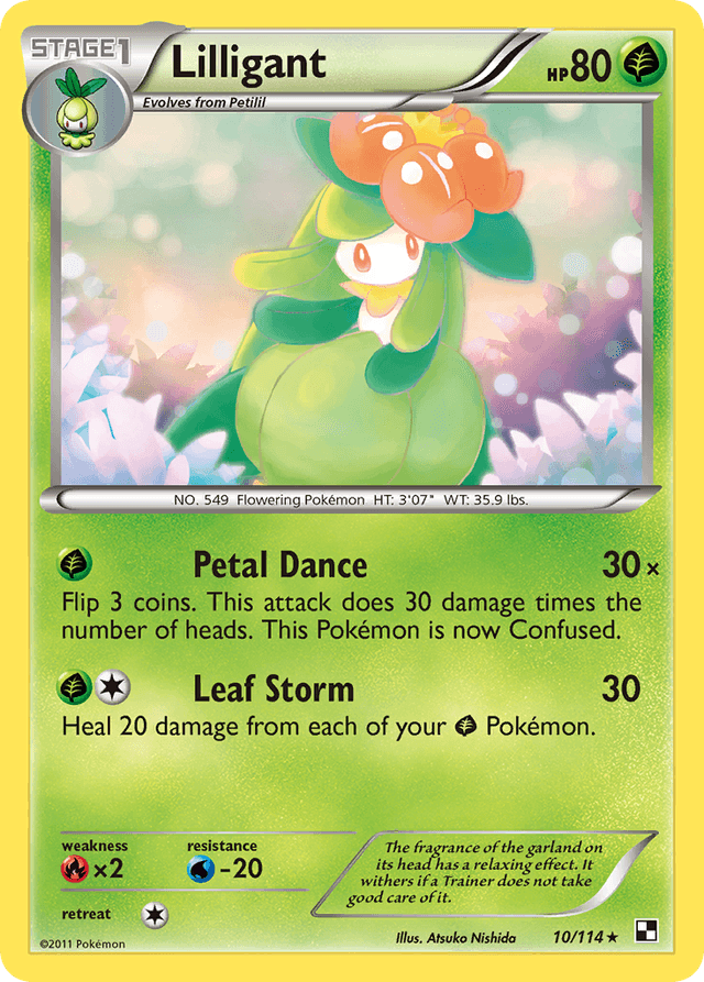Lilligant — Black & White #10