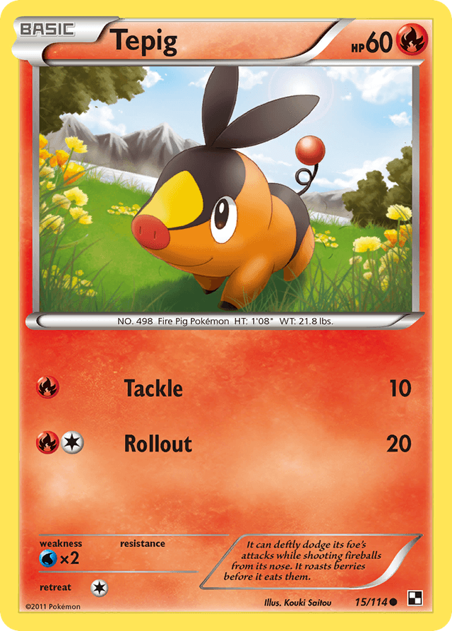 Tepig — Black & White #15