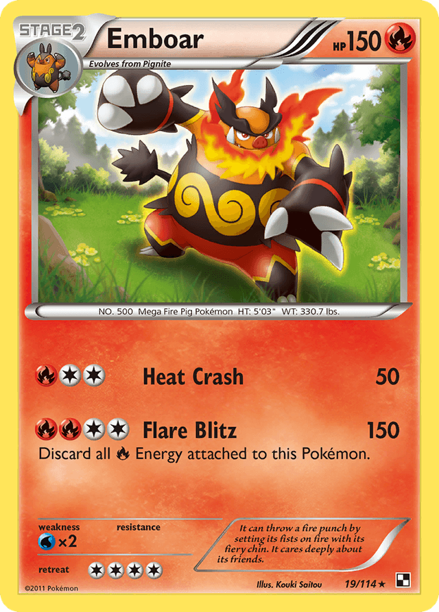 Emboar — Black & White #19