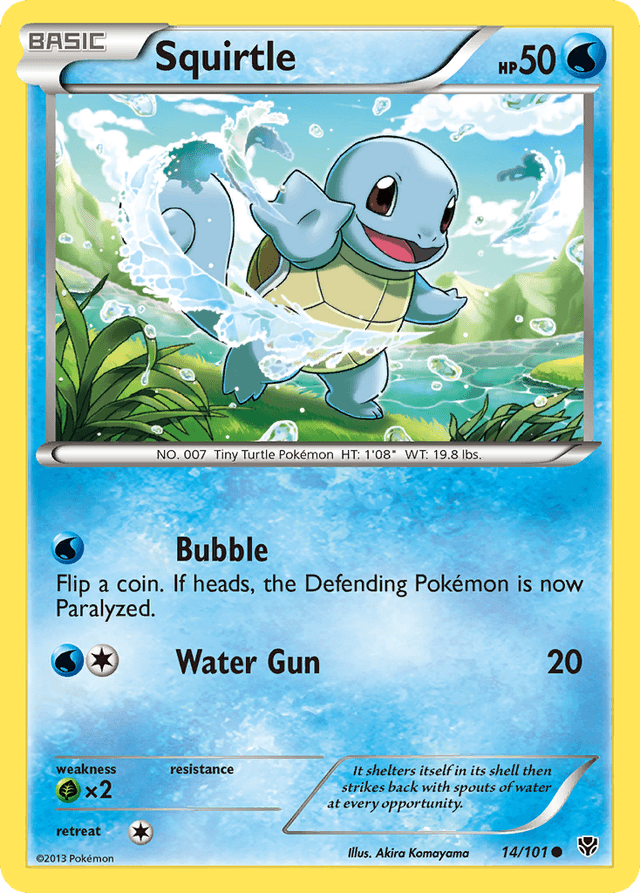 Squirtle — Plasma Blast #14