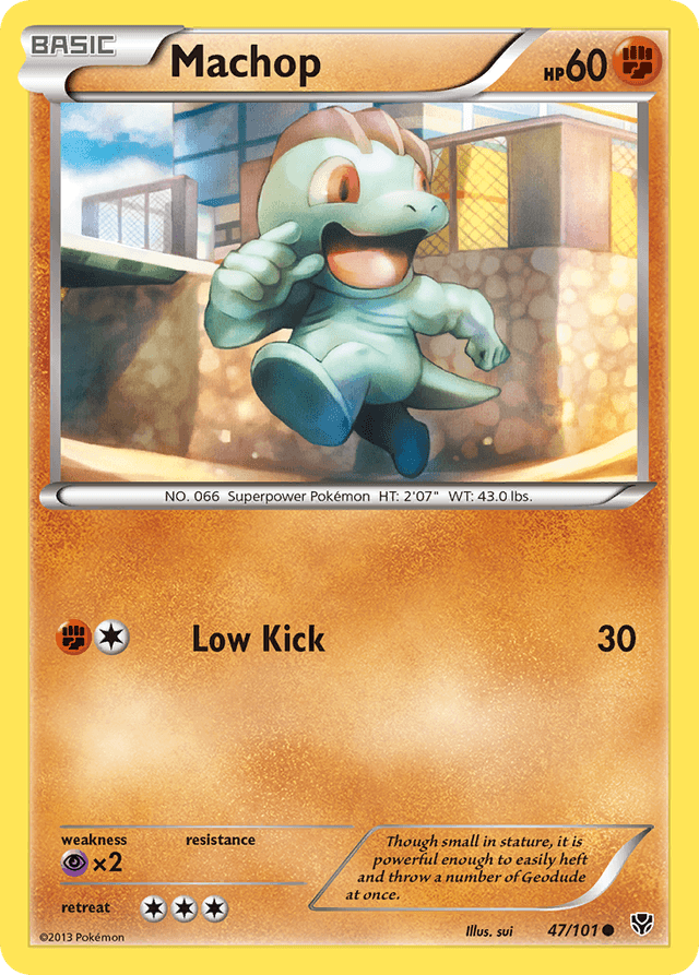 Machop — Plasma Blast #47