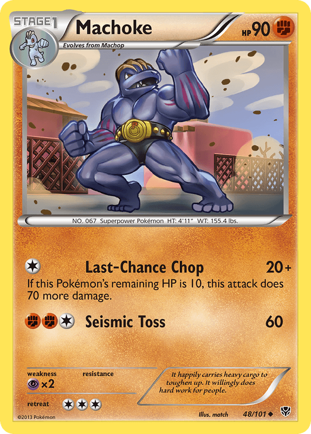 Machoke — Plasma Blast #48