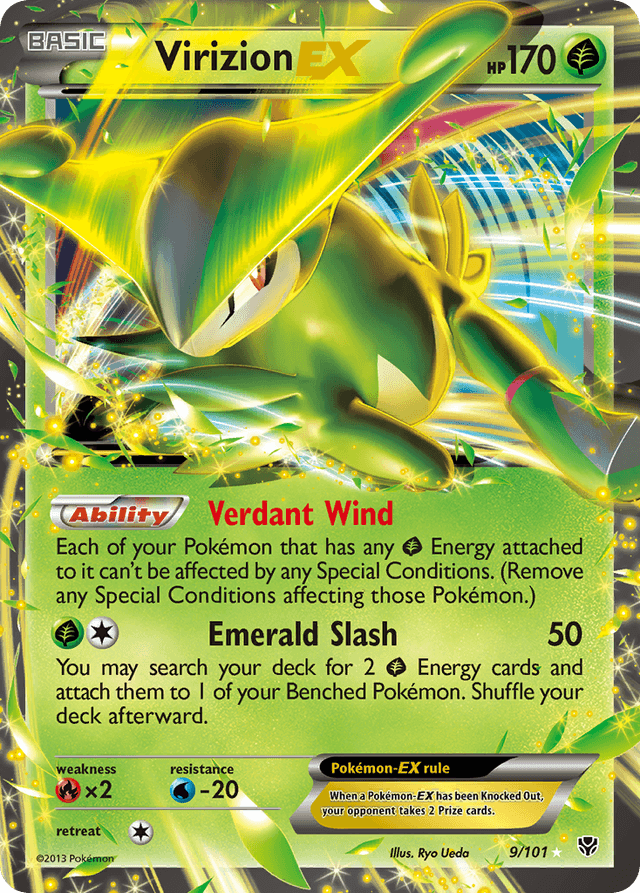 Virizion-EX — Plasma Blast #9