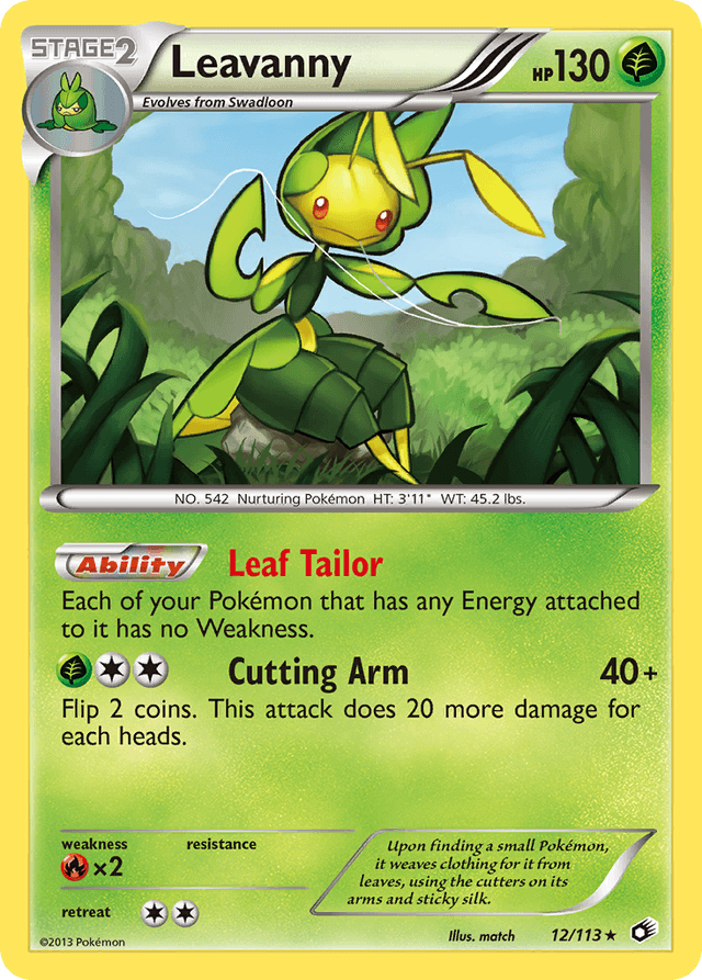 Leavanny — Legendary Treasures #12